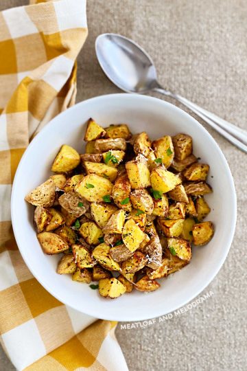Crispy Air Fryer Baby Potatoes - Meatloaf and Melodrama
