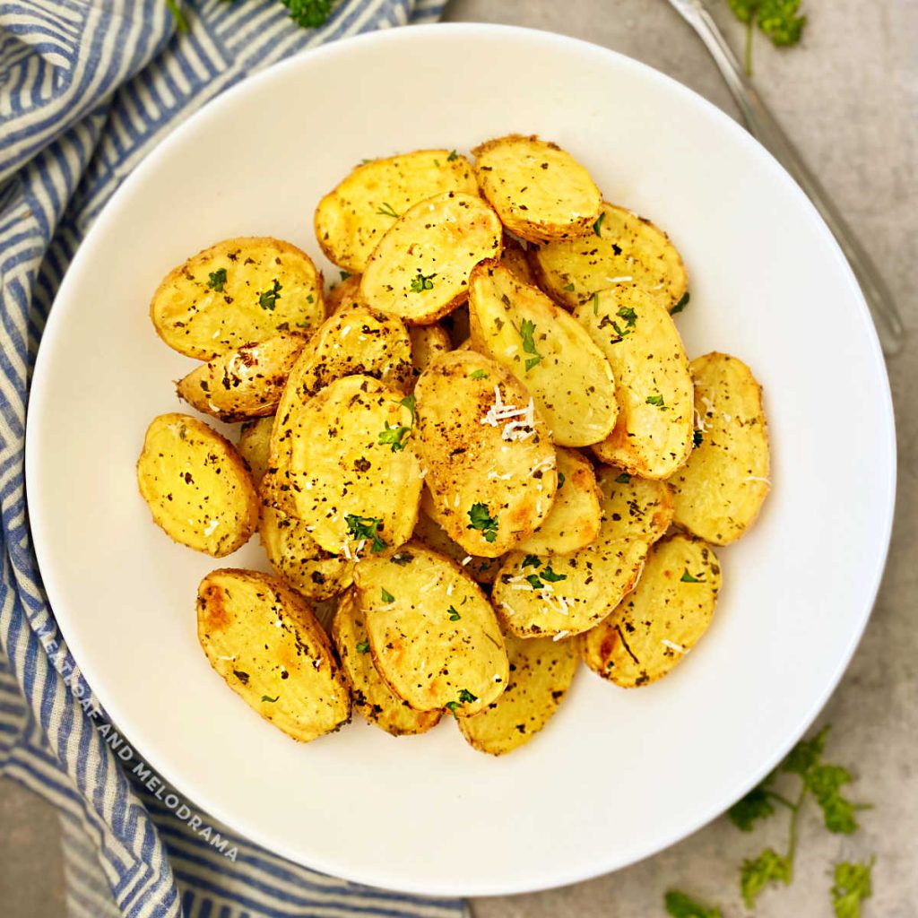 Easy Roasted Baby Dutch Potatoes - Meatloaf and Melodrama