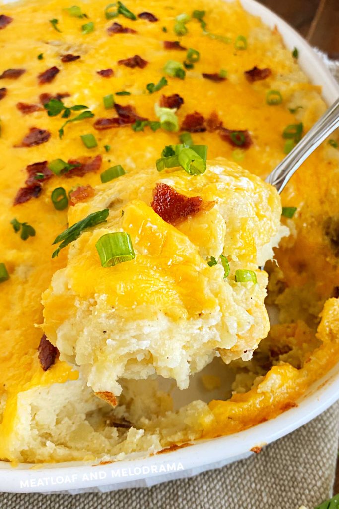 Twice Baked Potatoes Casserole Recipe - Meatloaf and Melodrama