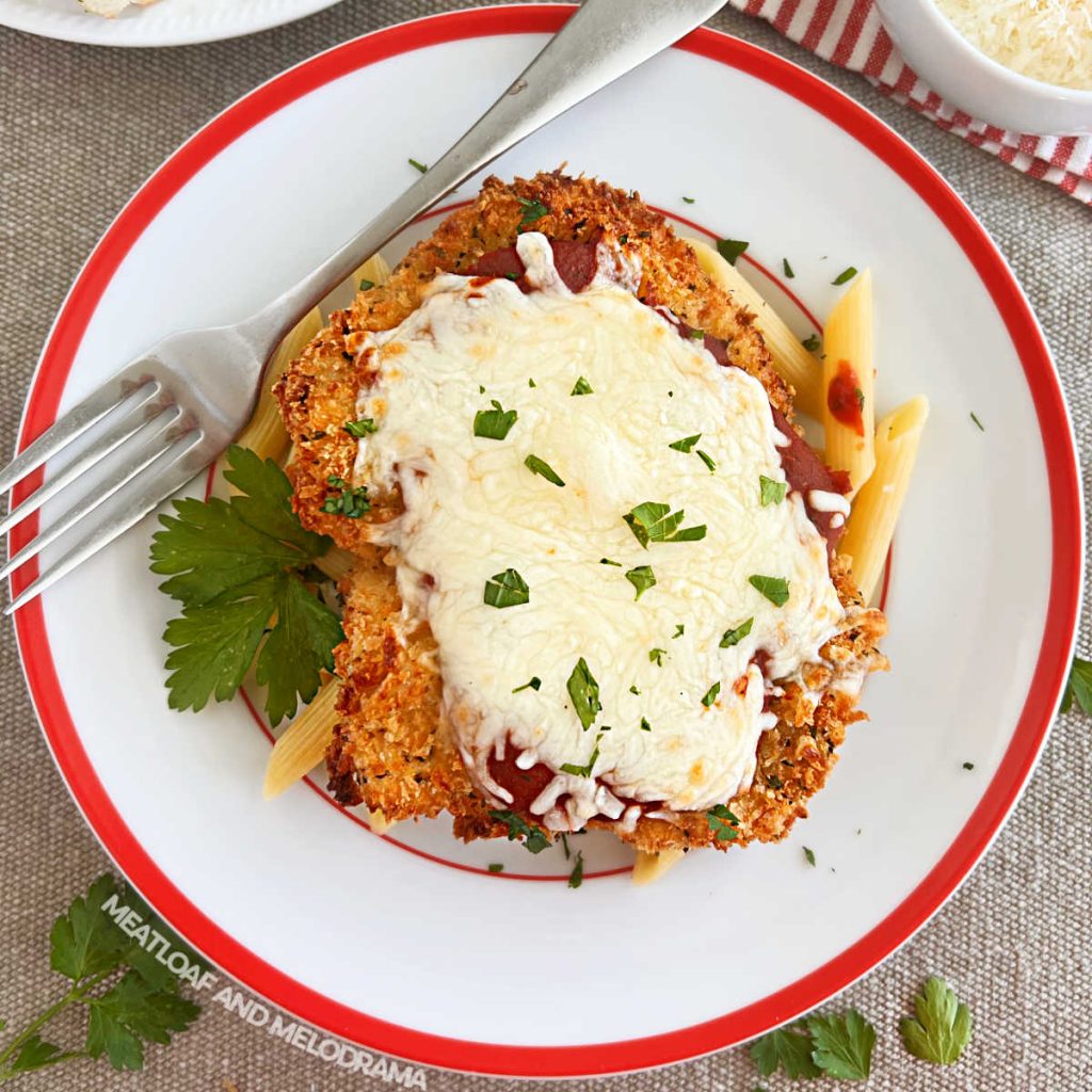 Easy Baked Chicken Parmesan Recipe Meatloaf And Melodrama