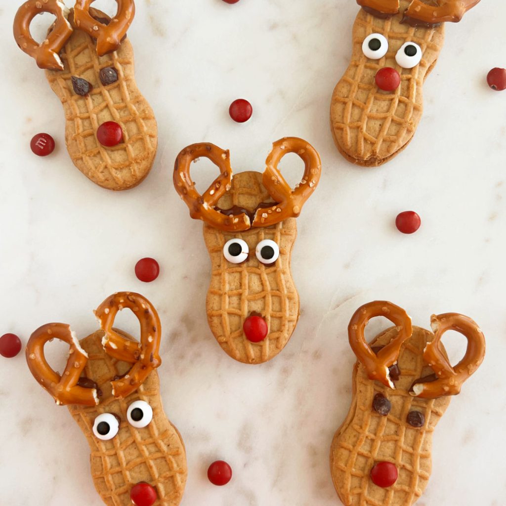 Nutter Butter Reindeer Cookies - Meatloaf and Melodrama