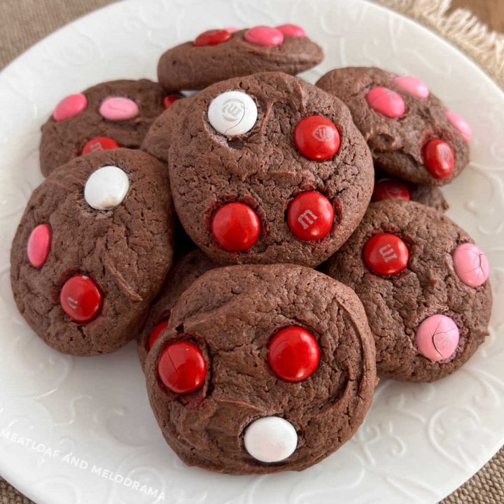 Chocolate Cake Mix Cookies (Easy Recipe) - Meatloaf and Melodrama