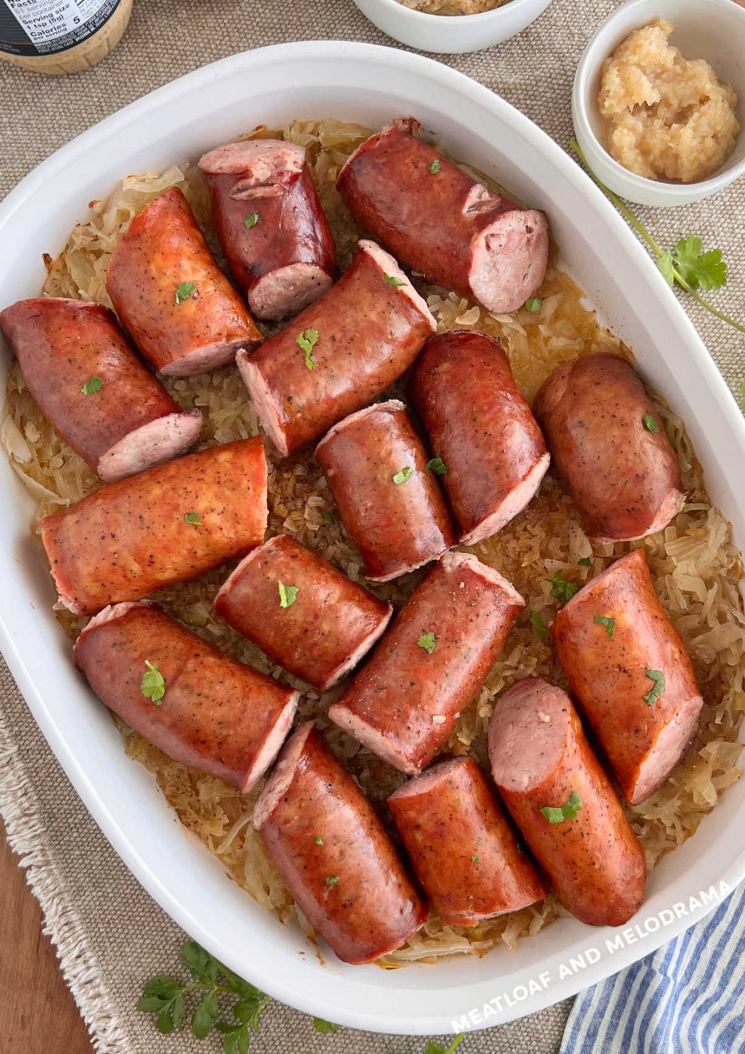 Grandmas Kielbasa And Sauerkraut Recipe Meatloaf And Melodrama 4069