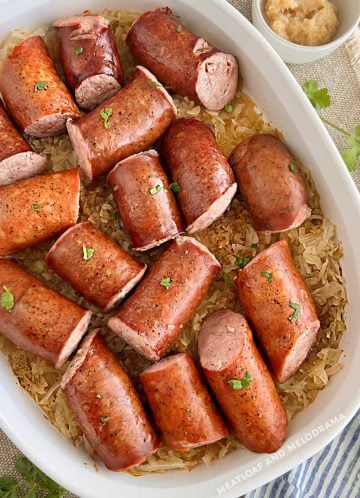 Grandma's Kielbasa And Sauerkraut Recipe - Meatloaf And Melodrama