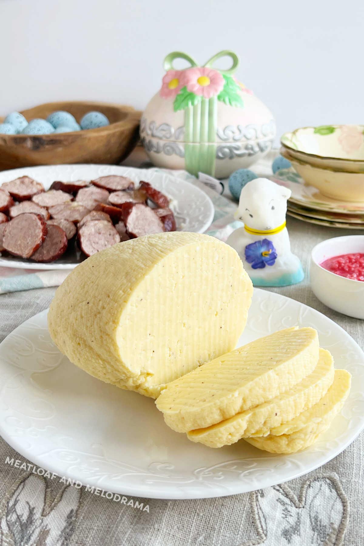 Slovak Easter Cheese Recipe (Cirak) - Meatloaf and Melodrama