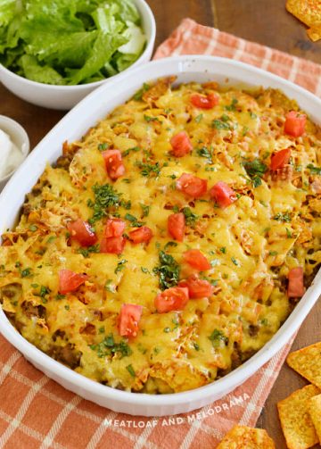 Doritos Casserole Recipe with Ground Beef - Meatloaf and Melodrama