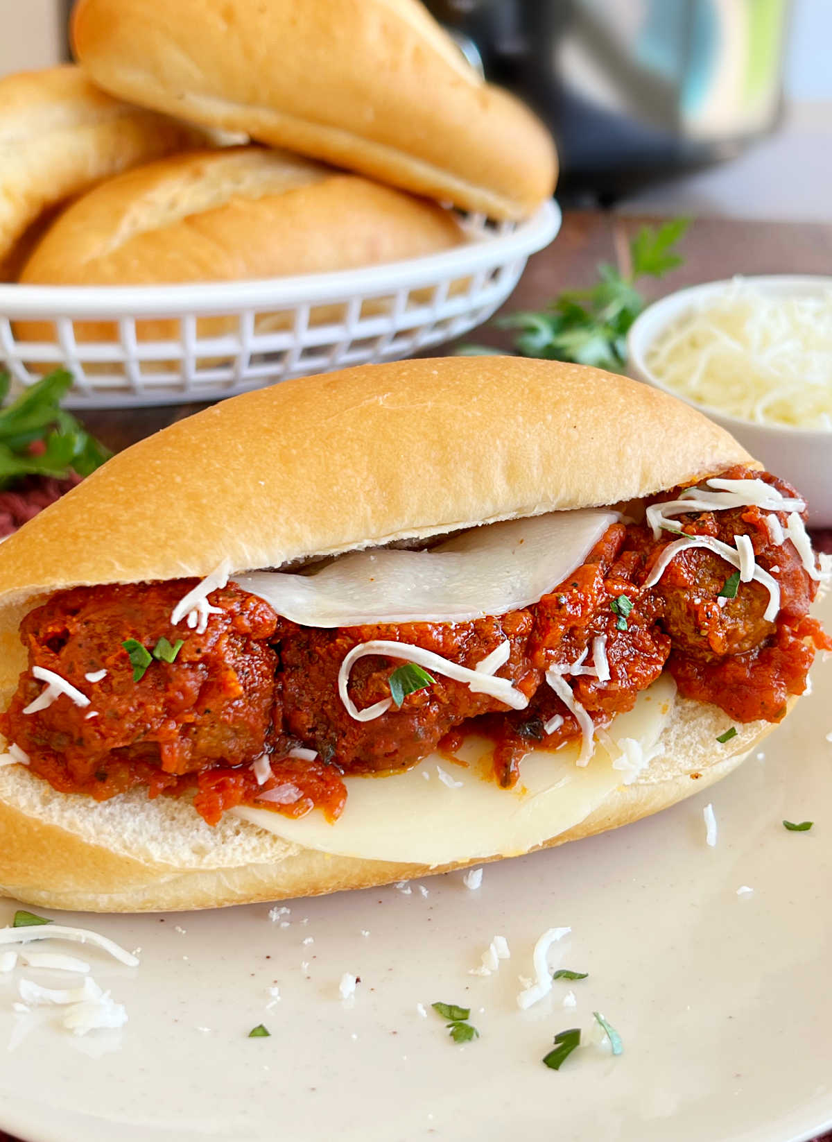 Easy Meatball Subs Crock Pot Recipe Meatloaf And Melodrama