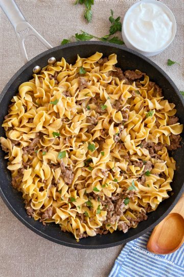 Homemade Hamburger Helper Beef Stroganoff - Meatloaf and Melodrama