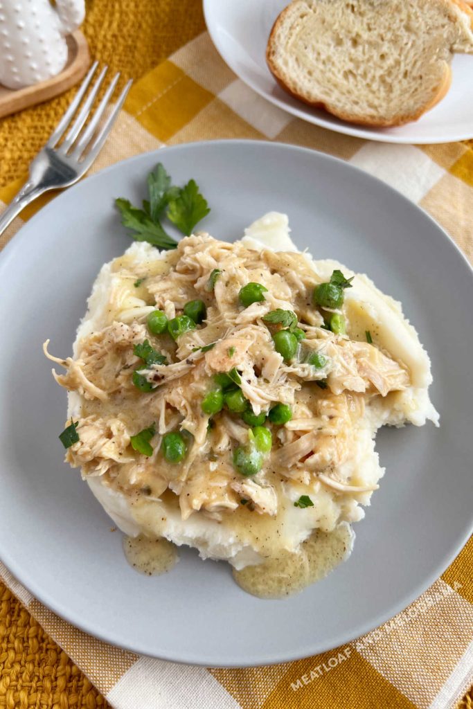 Crockpot Chicken and Gravy - Meatloaf and Melodrama