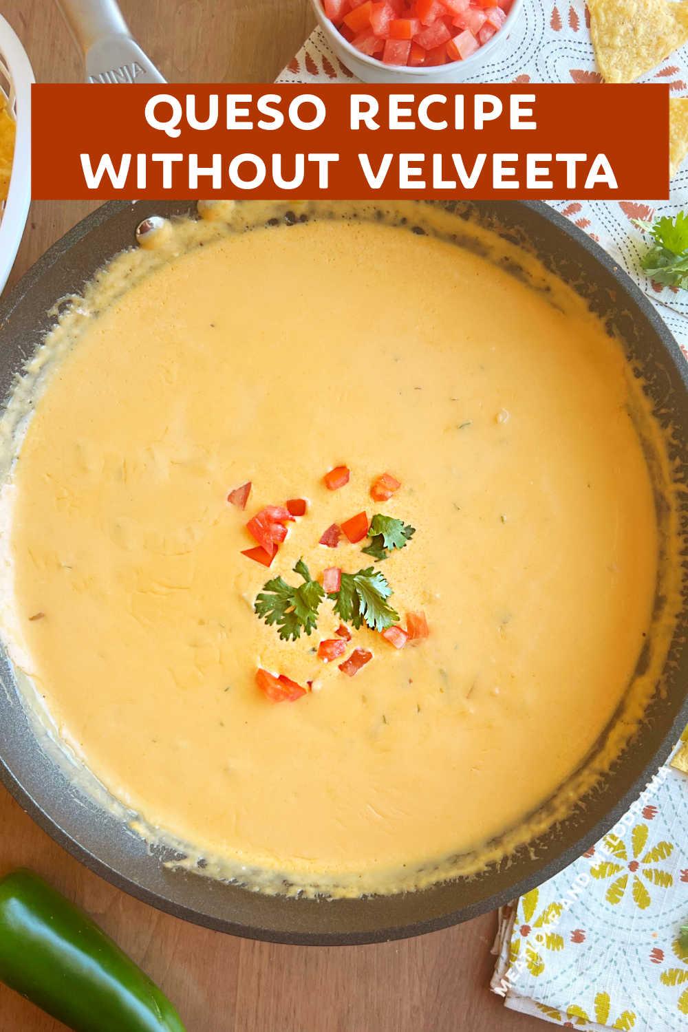 Easy Homemade Queso Recipe - Meatloaf and Melodrama