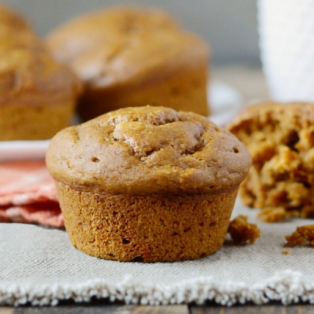 Easy Two Ingredient Banana Muffins with Cake Mix - Meatloaf and Melodrama