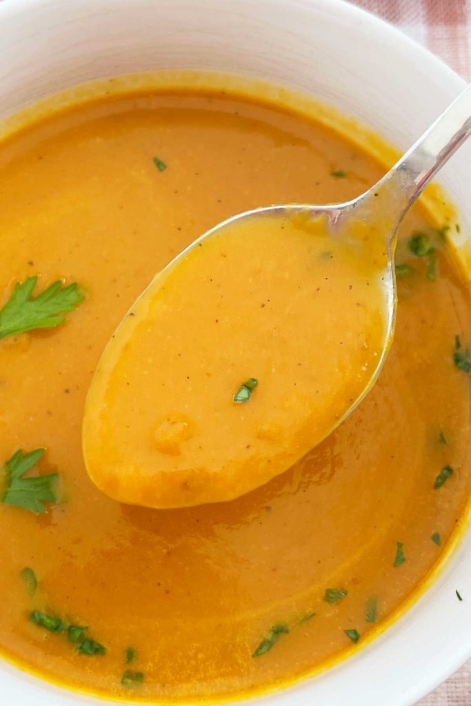 Easy Savory Pumpkin Soup with Canned Pumpkin - Meatloaf and Melodrama