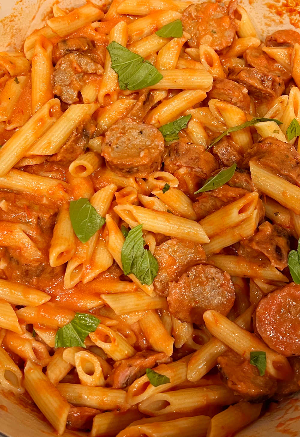 Penne alla Vodka with Sausage - Meatloaf and Melodrama