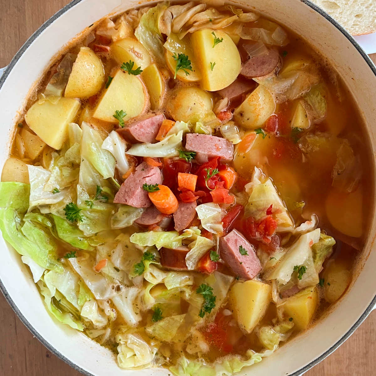 Smoked Sausage And Cabbage Soup Recipe - Infoupdate.org