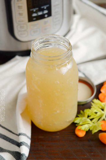 Instant Pot Turkey Stock - Meatloaf and Melodrama