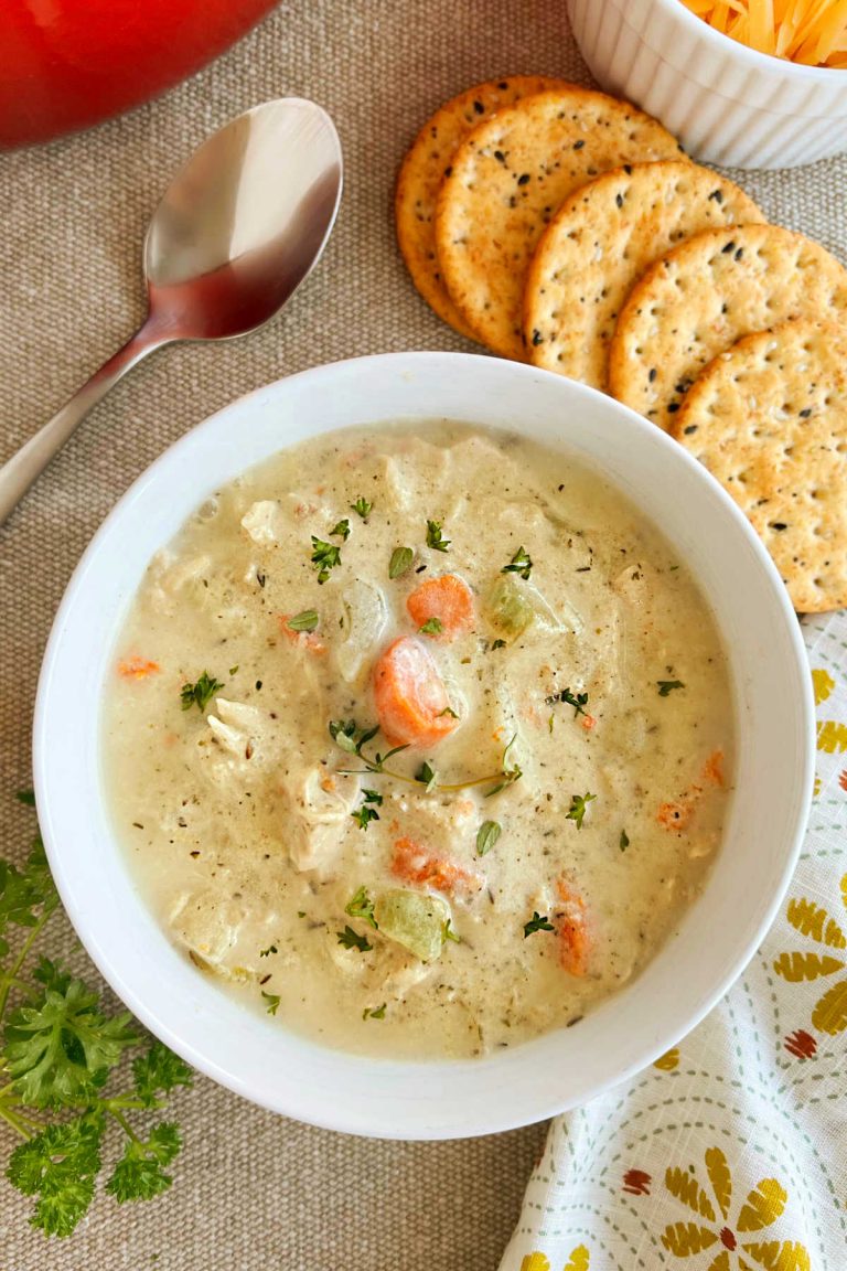 Creamy Chicken Potato Soup Easy Recipe Meatloaf And Melodrama 2517