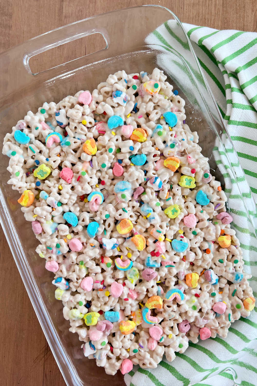 Lucky Charms Marshmallow Treats - Meatloaf and Melodrama