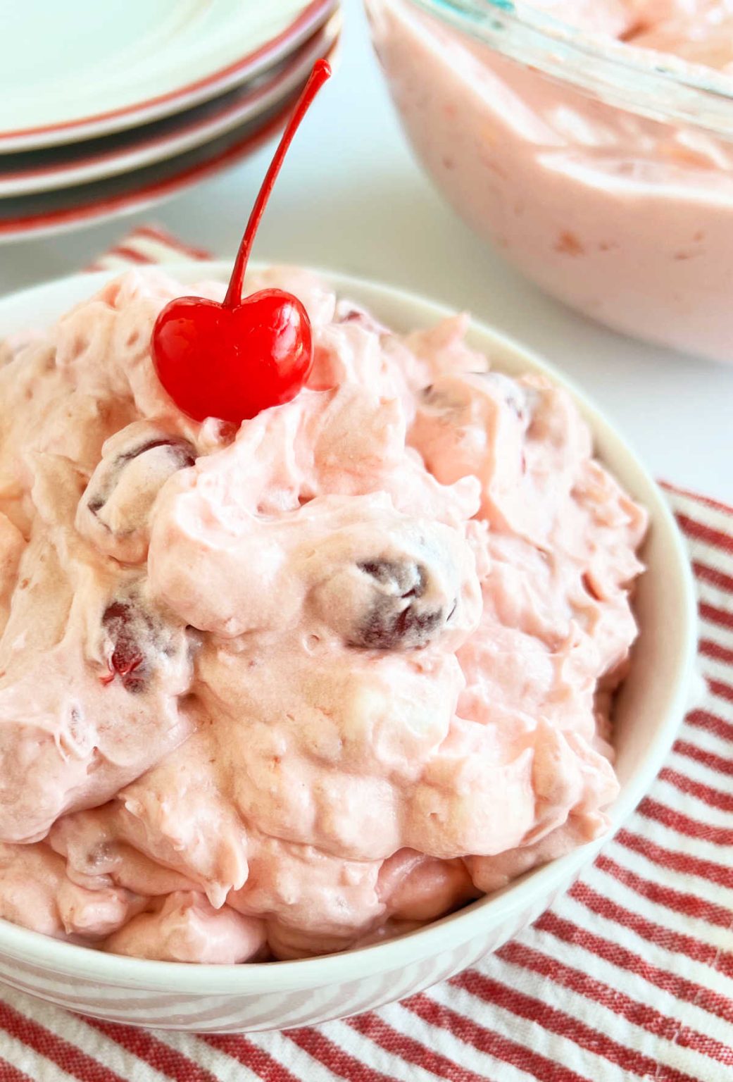 Cherry Fluff Recipe (Dessert Salad)   Meatloaf And Melodrama