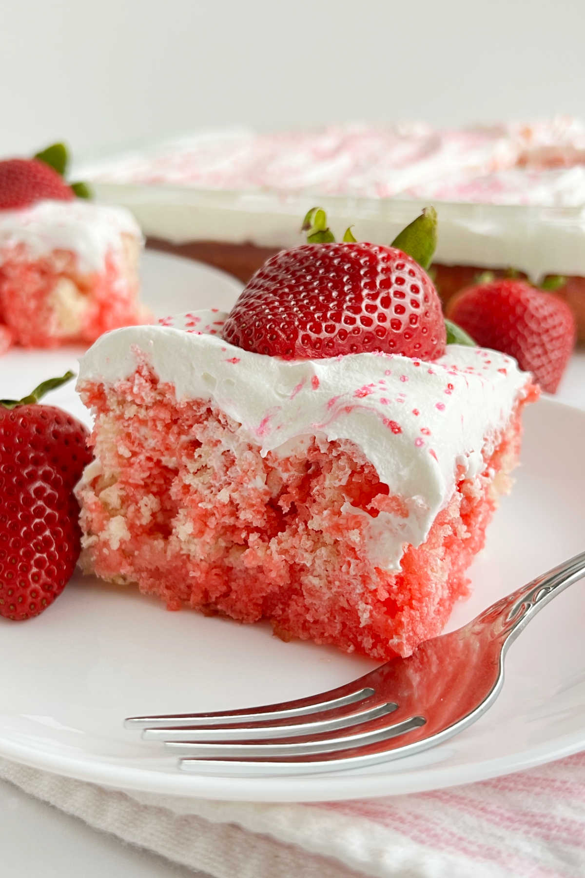 Strawberry Refrigerator Cake | Bake at 350°
