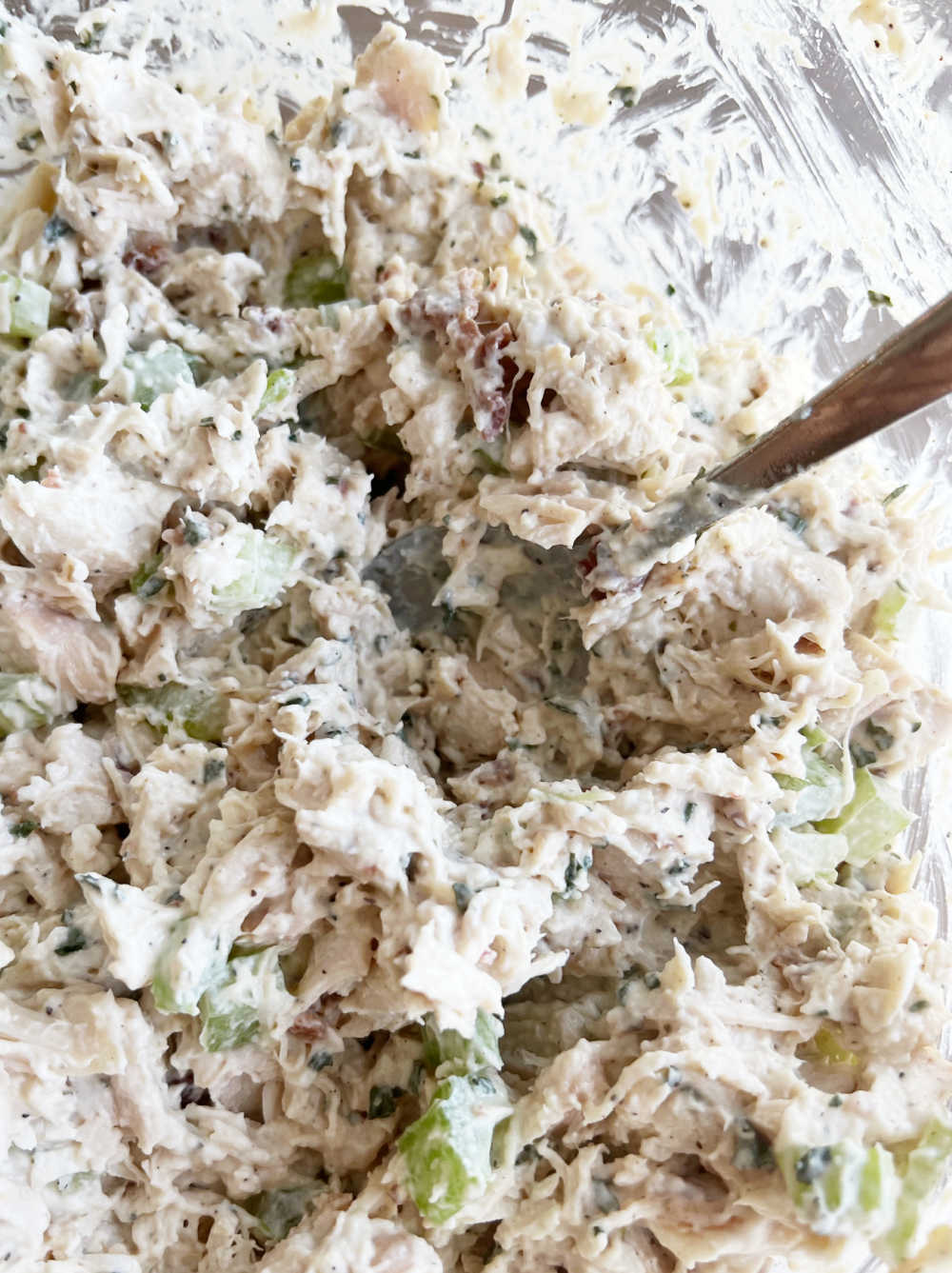 Ranch Chicken Salad Recipe with Bacon - Meatloaf and Melodrama