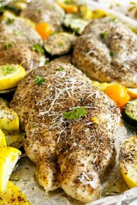 Easy Baked Chicken With Zucchini Recipe - Meatloaf And Melodrama