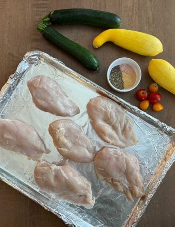 Easy Baked Chicken With Zucchini Recipe - Meatloaf And Melodrama