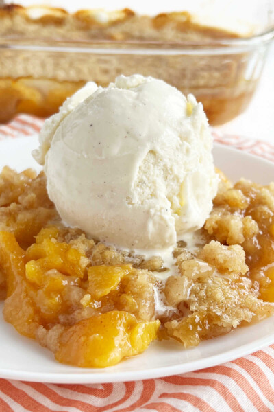 Fresh Peach Crisp Recipe - Meatloaf and Melodrama