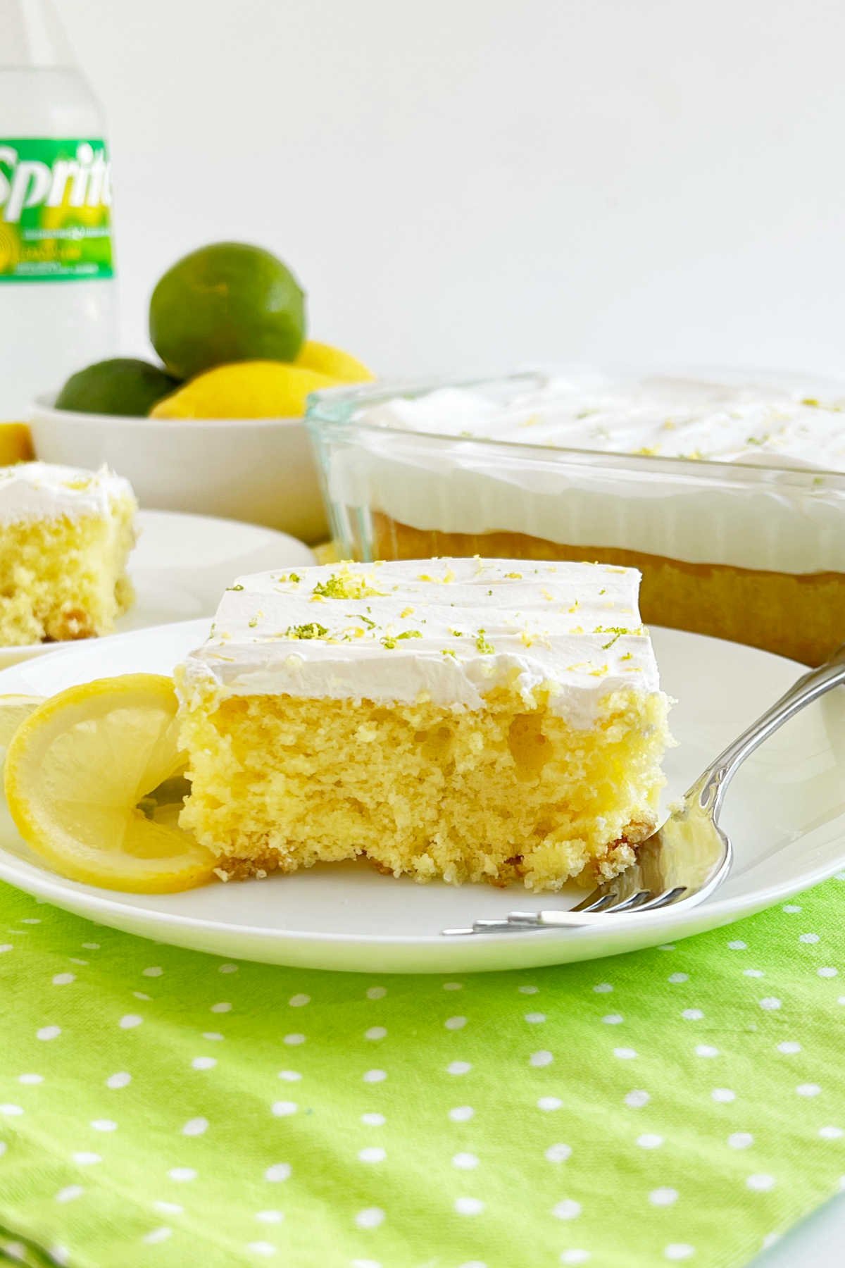 Lemon Dump Cake | Dessert Now Dinner Later