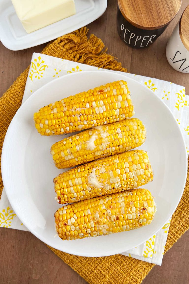 Air Fryer Corn On The Cob Easy Recipe Meatloaf And Melodrama 2104