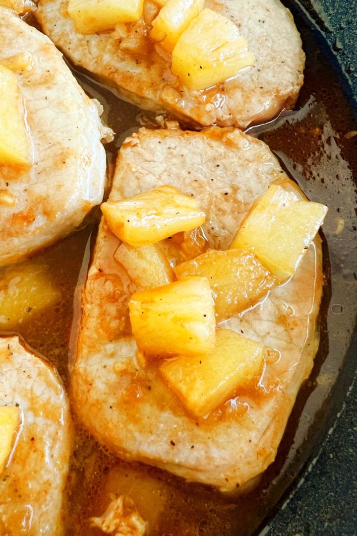 Hawaiian Pork Chops with Pineapple - Meatloaf and Melodrama