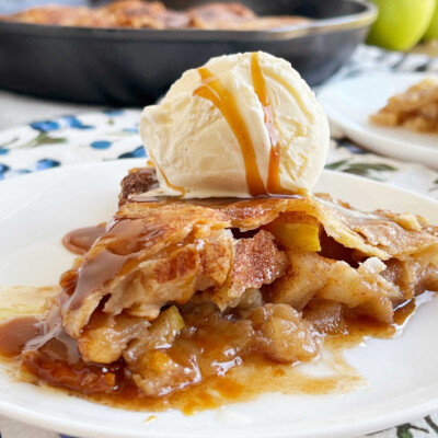 Easy Skillet Apple Pie Recipe - Meatloaf and Melodrama