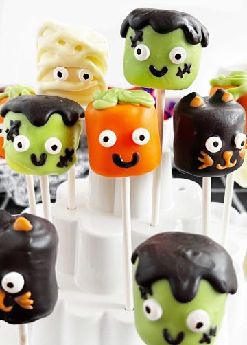 Halloween Marshmallow Pops - Meatloaf and Melodrama