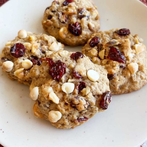 Oatmeal Cranberry Walnut Cookies (Craisin Cookies) - Meatloaf and Melodrama