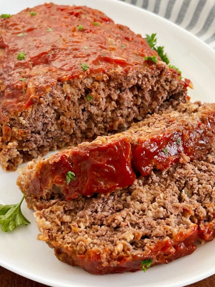 Easy Italian Meatloaf (Grandma's Recipe) - Meatloaf And Melodrama