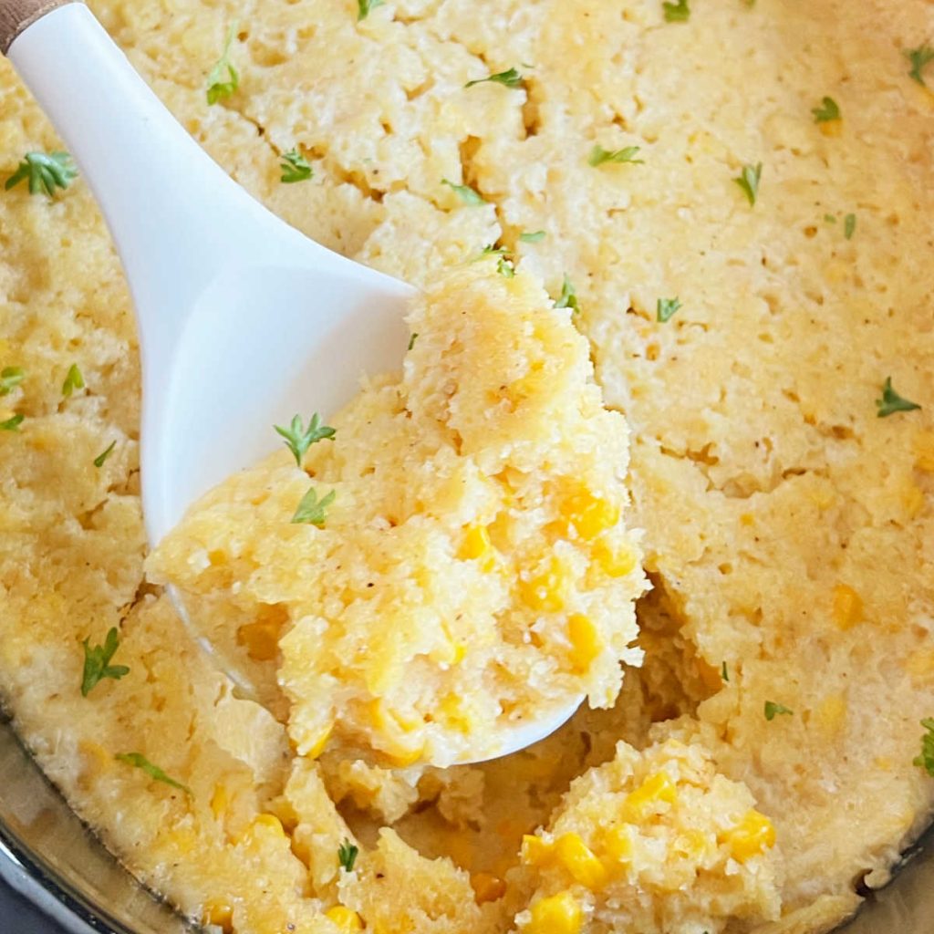 Crock Pot Corn Casserole (Easy Slow Cooker Recipe) - Meatloaf and Melodrama