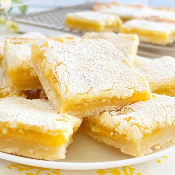 Easy Lemon Bars with Shortbread Crust - Meatloaf and Melodrama