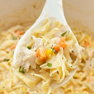 turkey noodle casserole with egg noodles