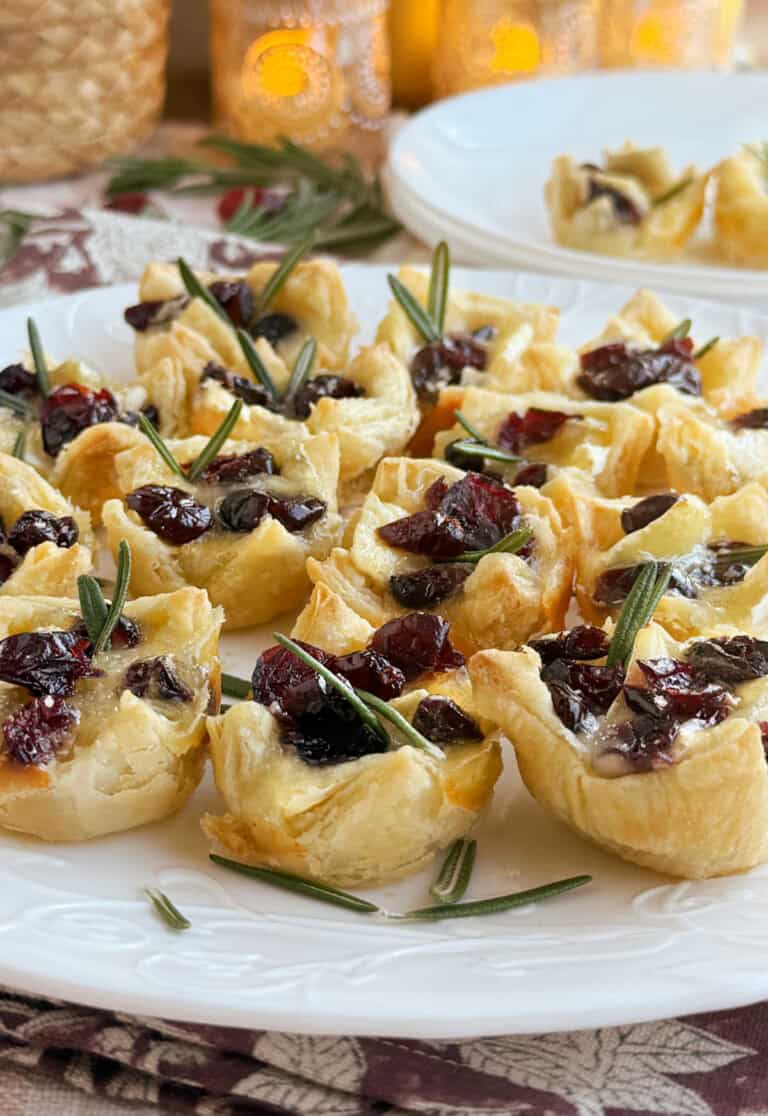 Cranberry Brie Bites Easy Recipe With Puff Pastry Meatloaf And Melodrama